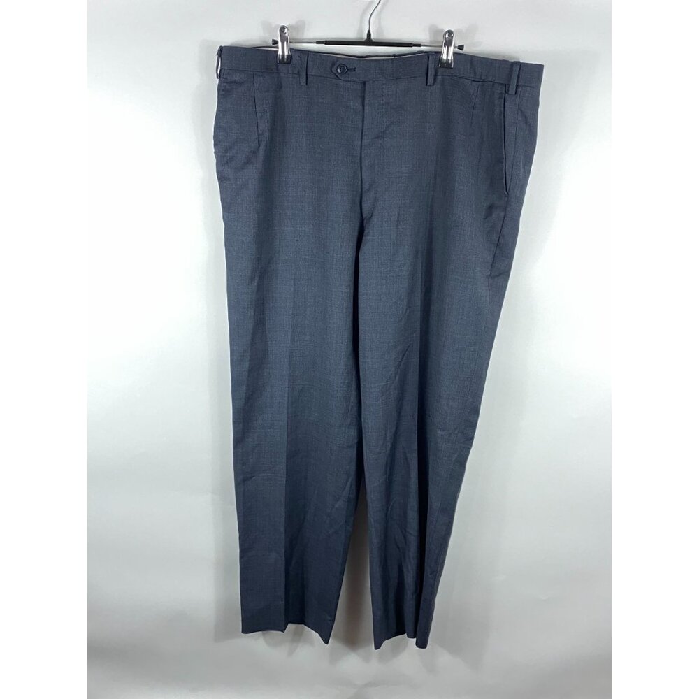 Brioni Flat Front Dress Pants Dark Gray 42x29 Men's F43